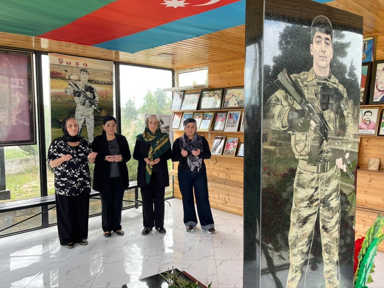 Abşeronda şəhid qəhrəmanlarımızın anım günləri qeyd edilib - FOTOLAR